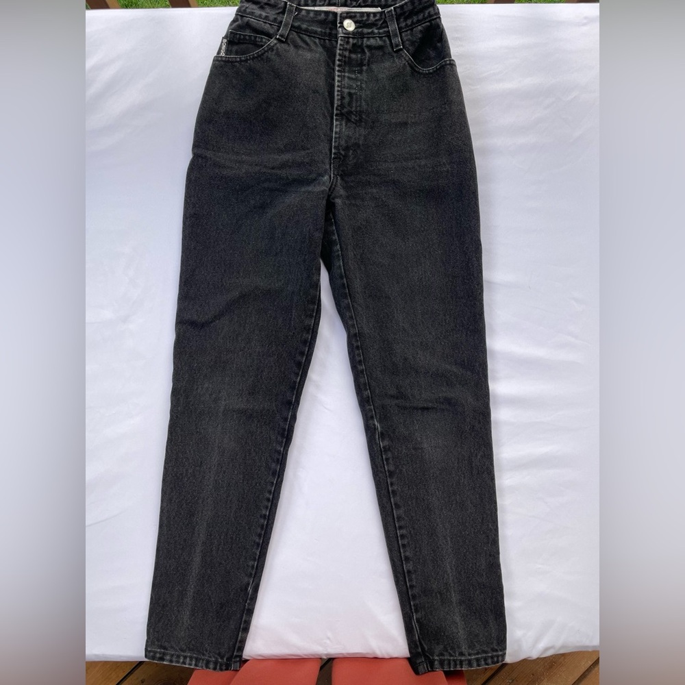 BONGO Vintage Black High Waisted Jeans - Picture 3 of 8